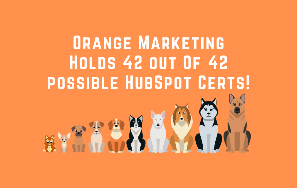 👏 42 out of 42 Possible HubSpot Certifications Earned for World